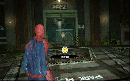After using the big spider web for the first time, you will be led to tunnel 44 - Chapter 04 - The Thrill of the Hunt - Collectibles inside buildings - The Amazing Spider-Man - Game Guide and Walkthrough
