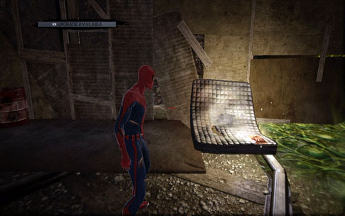 Behind it there's the eight magazine - Chapter 04 - The Thrill of the Hunt - Collectibles inside buildings - The Amazing Spider-Man - Game Guide and Walkthrough