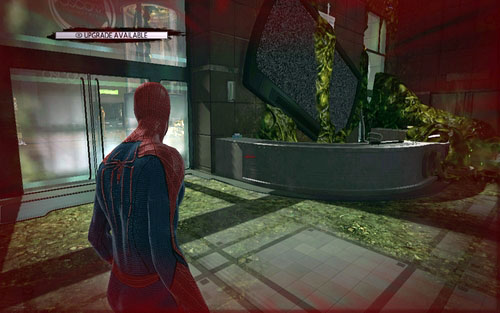 The recording has been hidden in the first room by the door on the left - Chapter 06 - Smythe Strikes Back - p. 1 - Collectibles inside buildings - The Amazing Spider-Man - Game Guide and Walkthrough