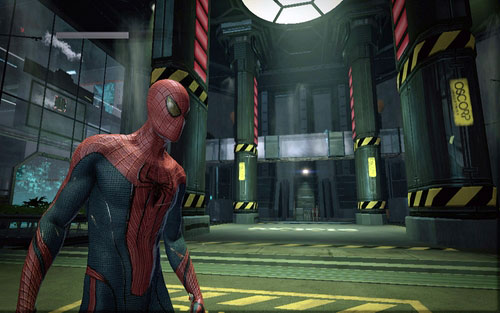 The third one is inside the room in which the decontamination process begins - Chapter 07 - Spidey to the Rescue - p. 2 - Collectibles inside buildings - The Amazing Spider-Man - Game Guide and Walkthrough
