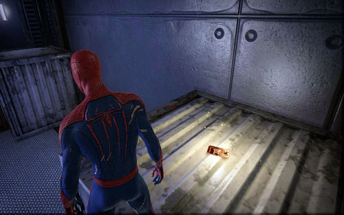 There you will find the second magazine - Chapter 10 - Spider-Man No More! - p. 1 - Collectibles inside buildings - The Amazing Spider-Man - Game Guide and Walkthrough