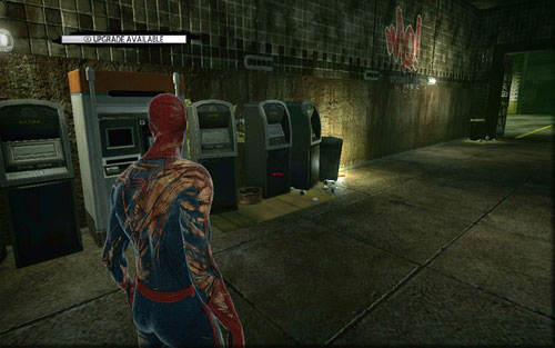 By the wall on the left there's another magazine - St. Gabriel's Bank - Collectibles inside buildings - The Amazing Spider-Man - Game Guide and Walkthrough