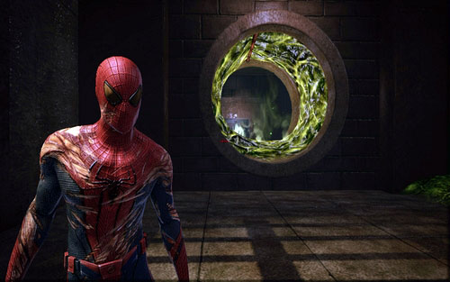 The magazine can be found on the pipe on the left - Water Treatment Facility - Collectibles inside buildings - The Amazing Spider-Man - Game Guide and Walkthrough