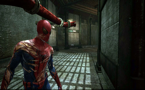 On the left you will pass by a destroyed red pipe, on which the seventh magazine has been placed - Water Treatment Facility - Collectibles inside buildings - The Amazing Spider-Man - Game Guide and Walkthrough