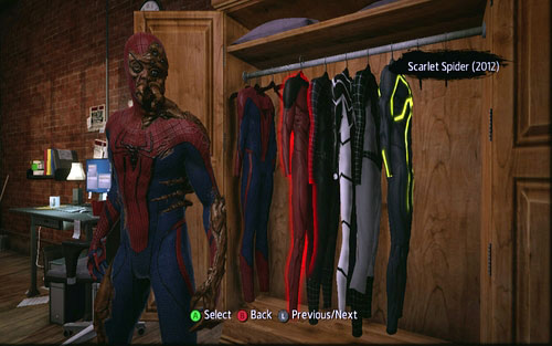 In order to obtain it, you need to finish the game on any difficulty setting - Costumes list - Spider-Man's costumes - The Amazing Spider-Man - Game Guide and Walkthrough