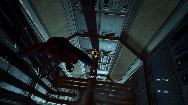 Rappel, using the web - Raid on OSCORP - Walkthrough - The Amazing Spider-Man 2 - Game Guide and Walkthrough