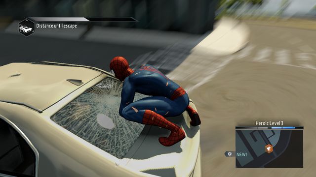 Take the kidnapped woman out of the car. - Live by the sword... - Walkthrough - The Amazing Spider-Man 2 - Game Guide and Walkthrough