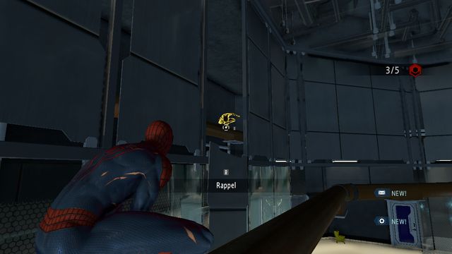 Get over onto the pipes at the other side of the wall - Raid on OSCORP - Walkthrough - The Amazing Spider-Man 2 - Game Guide and Walkthrough