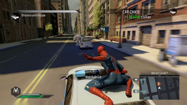 The pursuit - Day of the Hunter! - Walkthrough - The Amazing Spider-Man 2 - Game Guide and Walkthrough