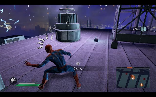 Upgrade crate #2 - Power surge! - Walkthrough - The Amazing Spider-Man 2 - Game Guide and Walkthrough