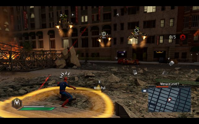 IN front of the OSCORP HQ - The Green Goblin! - Walkthrough - The Amazing Spider-Man 2 - Game Guide and Walkthrough
