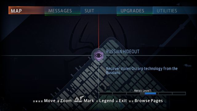 Location #1 - Hideouts - Side missions - The Amazing Spider-Man 2 - Game Guide and Walkthrough