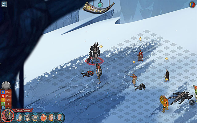 Use the horn when you really need willpower. - Using willpower - Combat - The Banner Saga - Game Guide and Walkthrough