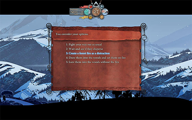 The last two options on the list may result in your losing the hero - The more important decisions - The Banner Saga - Game Guide and Walkthrough