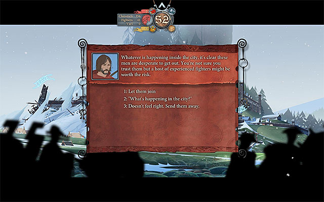 It is best to refuse Onef - The more important decisions - The Banner Saga - Game Guide and Walkthrough