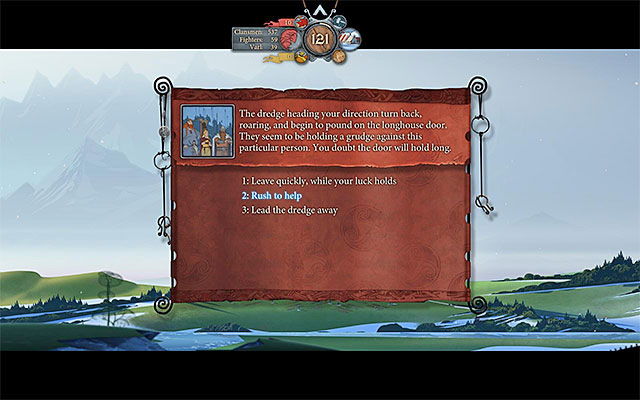 Thanks to helping the villagers, you will gain a new ally - The more important decisions - The Banner Saga - Game Guide and Walkthrough