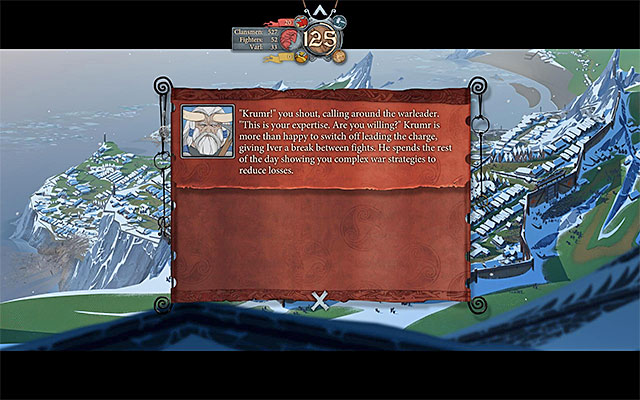 Accepting Krumr's help may lead to his death afterwards - The more important decisions - The Banner Saga - Game Guide and Walkthrough