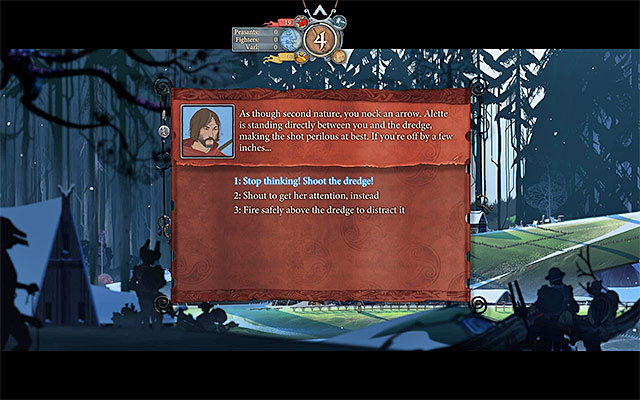 Egil can die if you choose wrong dialog options - Skogr - Chapter 2 - The Banner Saga - Game Guide and Walkthrough