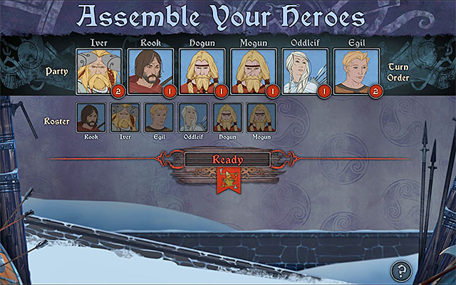 You can choose only one brother or both of them to join your active party - Journey to Frostvellr - Chapter 2 - The Banner Saga - Game Guide and Walkthrough
