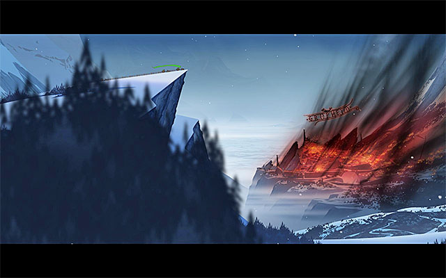 Grofheim on fire - Journey to Grofheim - Chapter 3 - The Banner Saga - Game Guide and Walkthrough