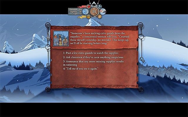 It doesn't matter what you choose - Journey to Einartoft - Chapter 4 - The Banner Saga - Game Guide and Walkthrough
