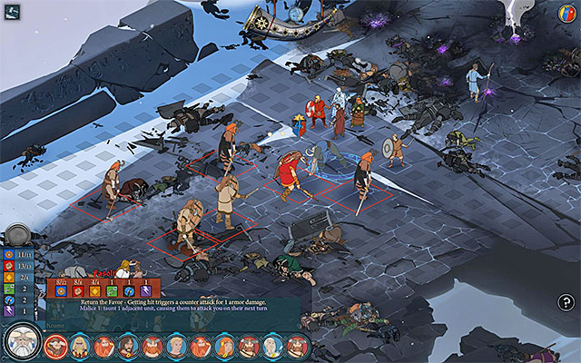 Eliminate giants one by one - Einartoft - Chapter 5 - The Banner Saga - Game Guide and Walkthrough