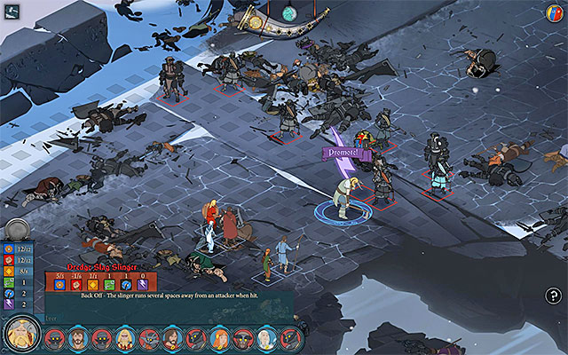 The last, third fight with participation of Iver - Einartoft - Chapter 5 - The Banner Saga - Game Guide and Walkthrough