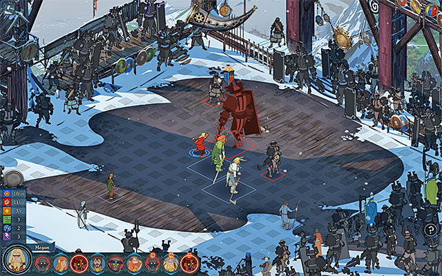 Attack the boss only - Ending 2 - Chapter 7 - The Banner Saga - Game Guide and Walkthrough