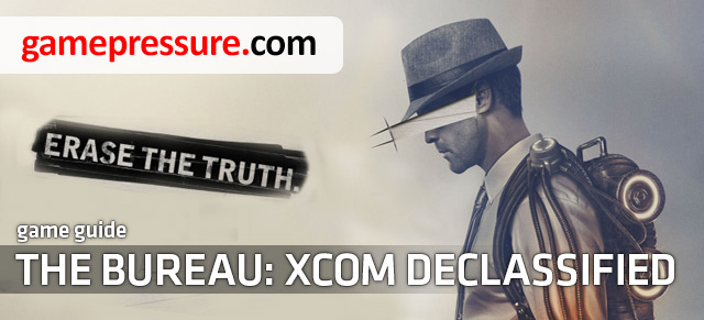A guide to The Bureau: XCOM Declassified is a complete solution, which contains a description of all major and operation missions including localization of all collectibles - The Bureau: XCOM Declassified - Game Guide and Walkthrough