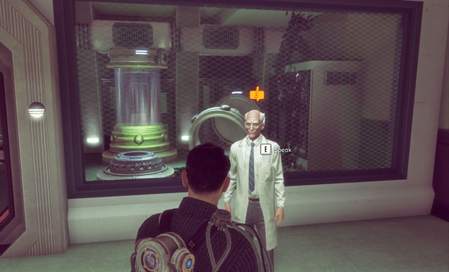 You have to reach an Infiltrator, who is at the very end of laboratory, on right - Base Visit II (2) - Walkthrough - The Bureau: XCOM Declassified - Game Guide and Walkthrough