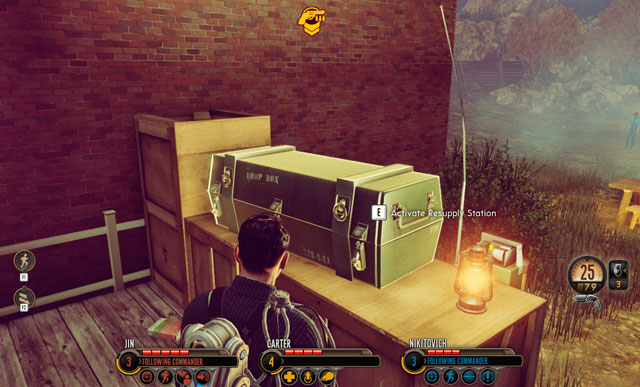 Resupply Stations give you a moment of rest. - Chapter III: Signal from Beyond - Walkthrough - The Bureau: XCOM Declassified - Game Guide and Walkthrough