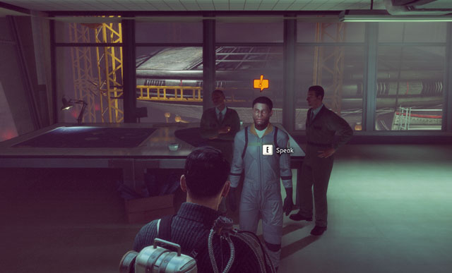 Mission Keeping Things Secure you get from Barnes in the engineering wing. - Base Visit III - Walkthrough - The Bureau: XCOM Declassified - Game Guide and Walkthrough