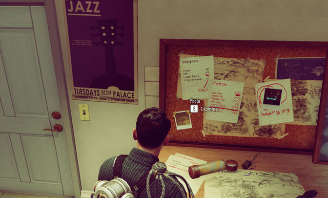 Photo is hidden between notes and some drawings. - Photographs - The Bureau: XCOM Declassified - Game Guide and Walkthrough