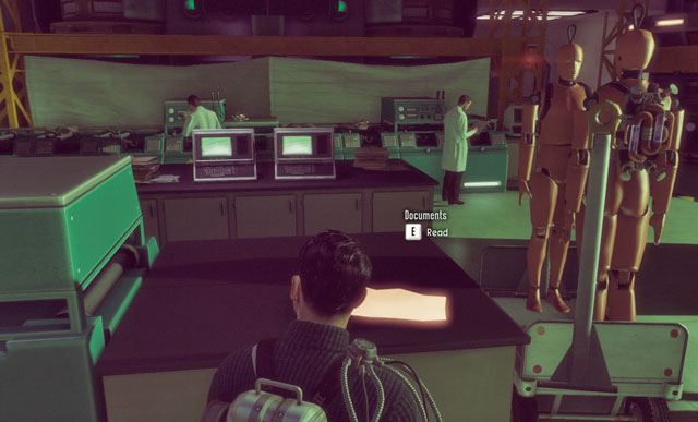 Documents are everywhere. - Base Visit III - Documents and letters - The Bureau: XCOM Declassified - Game Guide and Walkthrough