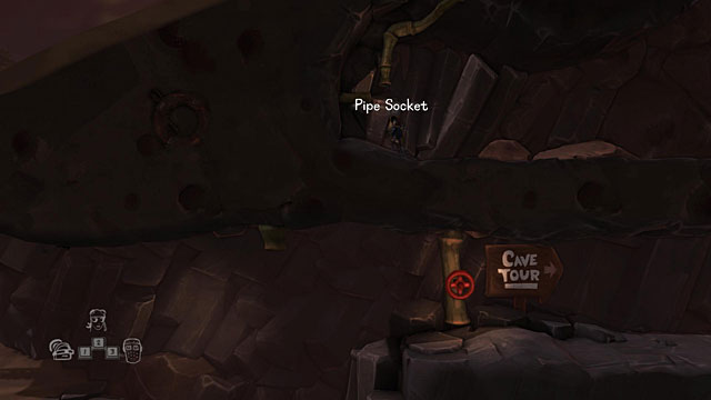 Head deeper to find yet another pipe (L Shaped Pipe) - The Island - The Cave (generally accessible locations) - The Cave - Game Guide and Walkthrough