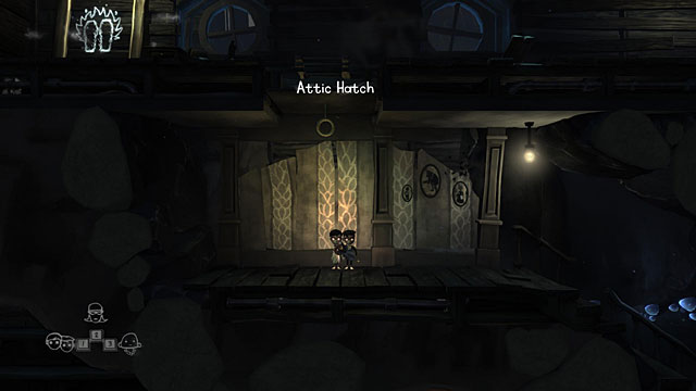 Run to the top floor to where the Attic Hatch is - Twins - Locations for specific characters - The Cave - Game Guide and Walkthrough