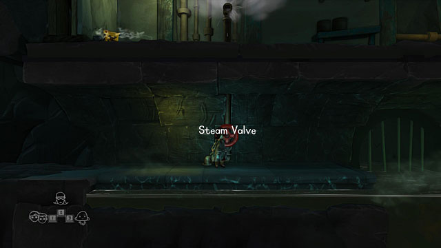 You will reach a Steam Valve found below the cellar - Twins - Locations for specific characters - The Cave - Game Guide and Walkthrough