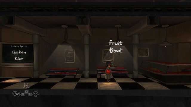 On the right side of the board you will find a Fruit Bowl on the table - The Scientist - Locations for specific characters - The Cave - Game Guide and Walkthrough
