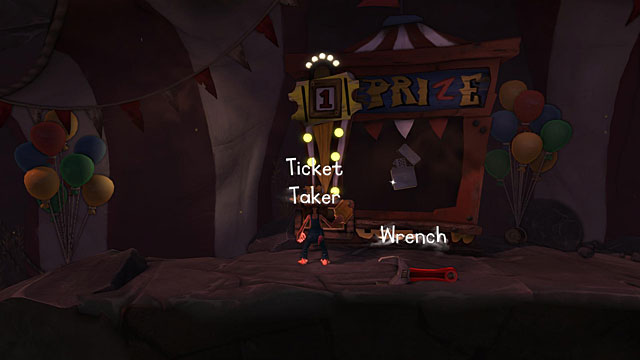 To the left of the bear machine, inside which a Lighter has now appeared, there's another ticket - The Hillbilly - Locations for specific characters - The Cave - Game Guide and Walkthrough