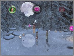 Edmund: I found a branch and I hit with it a few times to break through the trees - 2. Glimpse of Narnia - Walkthrough - The Chronicles of Narnia - Game Guide and Walkthrough