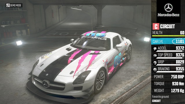 SLS - The best circuit cars - Car list - The Crew - Game Guide and Walkthrough