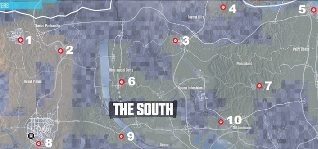 The South - the Northern part - The South - the Northern part - Wreck parts - The Crew - Game Guide and Walkthrough