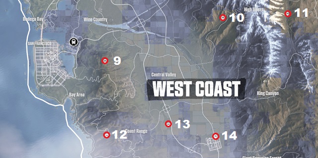 West Coast - central part - West Coast - central part - Wreck parts - The Crew - Game Guide and Walkthrough