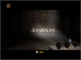 Move one of the stone tombs (yeah, this game's ridiculous) to reveal yet another puzzle - Saint Sulpice - Walkthrough - The Da Vinci Code - Game Guide and Walkthrough