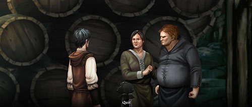 Return to Olgierd and start conversation with him (Olgierds oak leaf) - Crows! - The Dark Eye - Chains of Satinav - Game Guide and Walkthrough