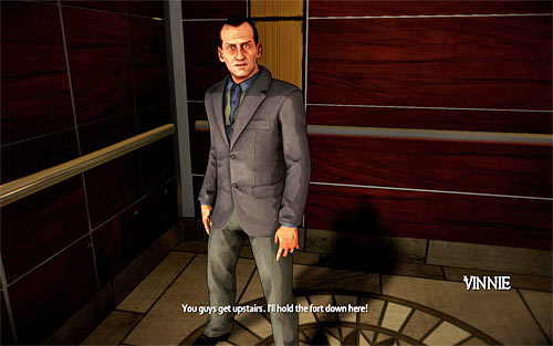 Go back to the corridor and now choose the right side, heading to the elevators - Home Invasion - p. 1 - Walkthrough - The Darkness II - Game Guide and Walkthrough