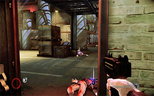 You have to look for this relic in the warehouse, where you fight with Brotherhood members (screen above) - Vendettas mode relics - Vendettas - The Darkness II - Game Guide and Walkthrough