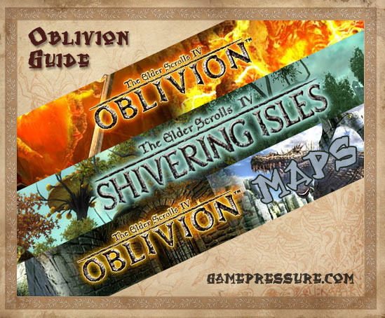 Featuring: Oblivion Game Guide, Oblivion Atlas, Knights of the Nine Game Guide and Shivering Isles Game Guide - The Elder Scrolls IV: Oblivion - Game Guide and Walkthrough