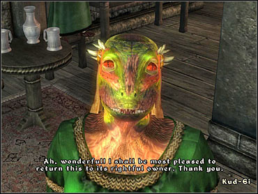 When you raise the Dunmer's disposition high enough, he'll offer you to buy the staff for 200 Gold - Mages Guild part I - The Guilds quests - The Elder Scrolls IV: Oblivion - Game Guide and Walkthrough