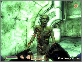 You will be approached by a necromancer Mariette Rielle, who tells you that Mucianus has already been transformed into a zombie - Mages Guild part III - The Guilds quests - The Elder Scrolls IV: Oblivion - Game Guide and Walkthrough